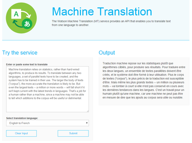 machine translation