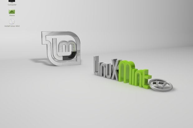 Linux Mint with the Cinnamon desktop