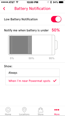 powermat ios app