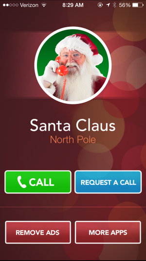 a call from santa