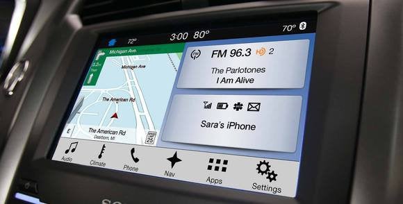 ford sync 3 home screen