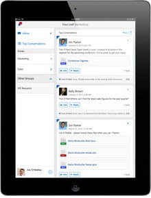 Microsoft yammer iPad app
