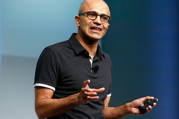 Microsoft board shrinks Nadella's 2016 stock award