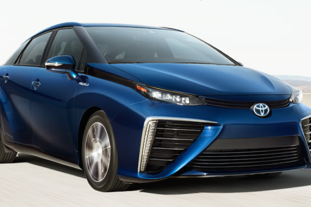 toyota first hydrogen fuel cell car #2