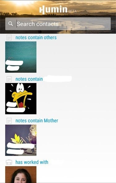 Humin Android app
