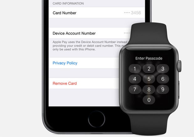 apple watch apple pay security passcode