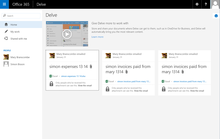 Microsoft delve attachments