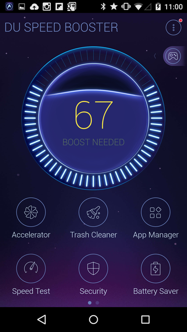 DU Speed Booster Android app