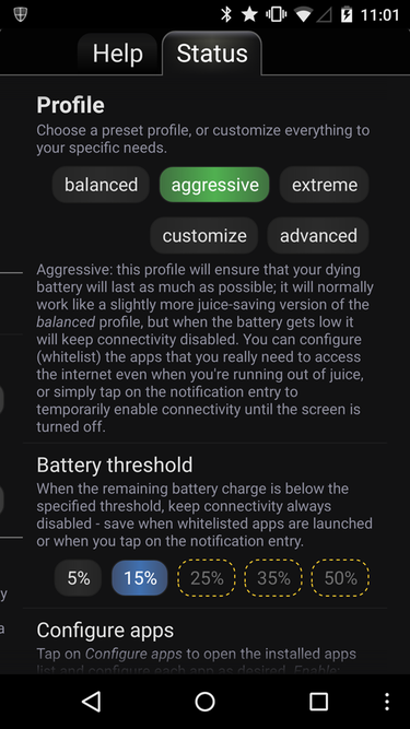 JuiceDefender Android app