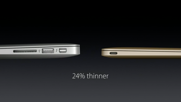 macbook 12 thinner