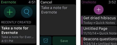 Apple Watch note-taking