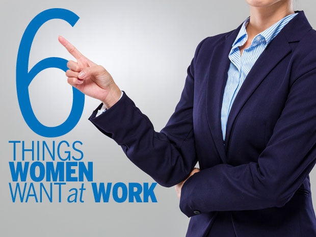 What Women Want at Work