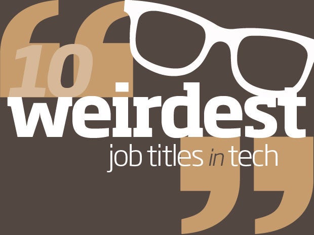 Weirdest job titles in tech