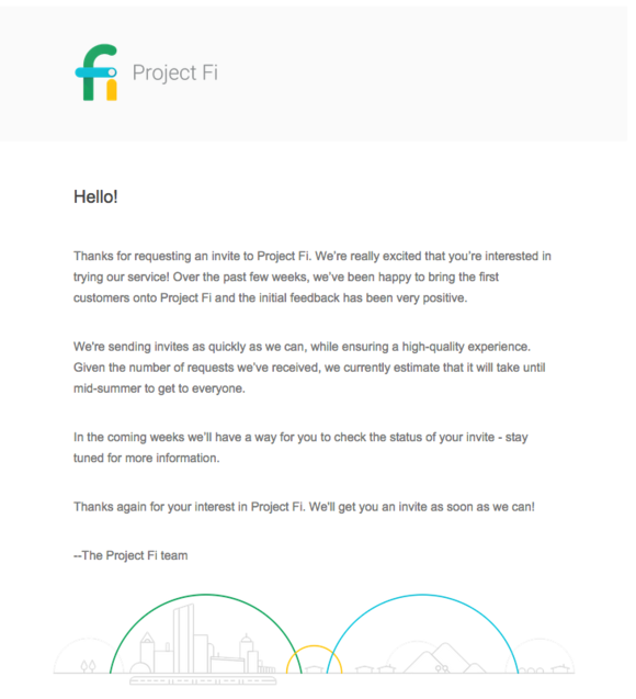 photo of Google pledges to fulfill all Project Fi invites by mid-summer image