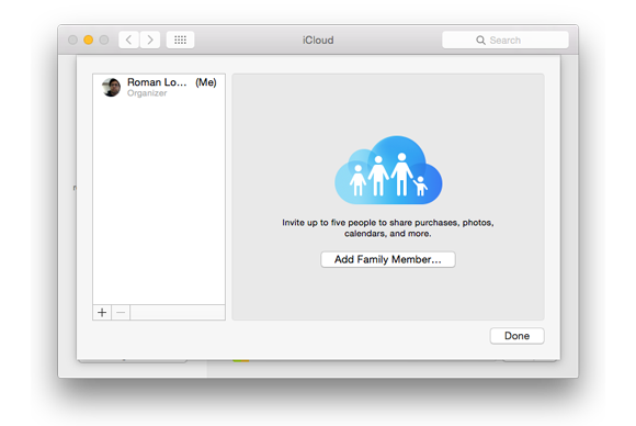 How to set up iCloud Family Sharing on a Mac