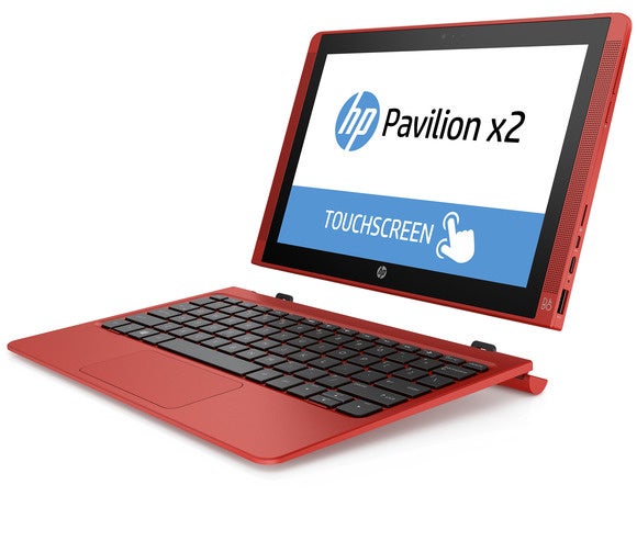 hp pavilion x2 red left facing
