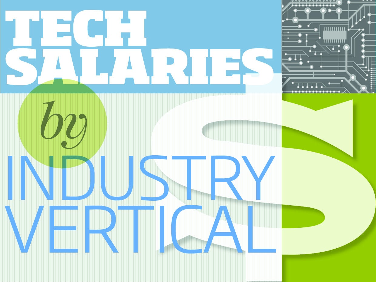 Tech salaries from industry verticals