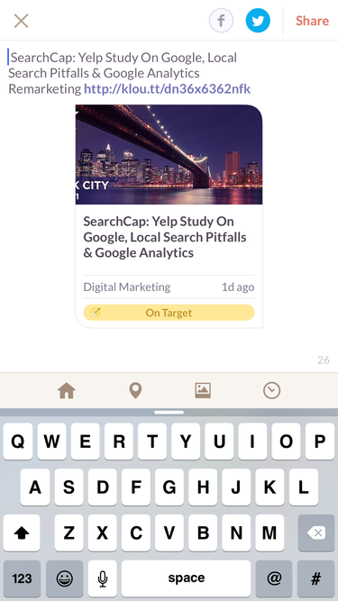 klout