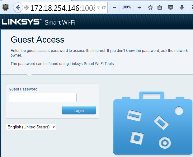 Wifi Access Login Page