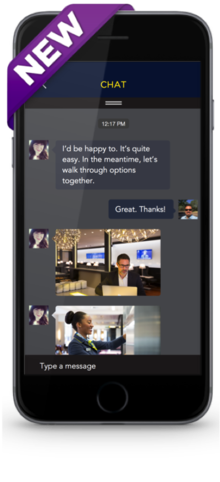 salesforce service for apps chat