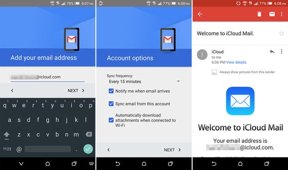 switch iphone to android mail