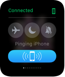 use apple watch to locate iphone