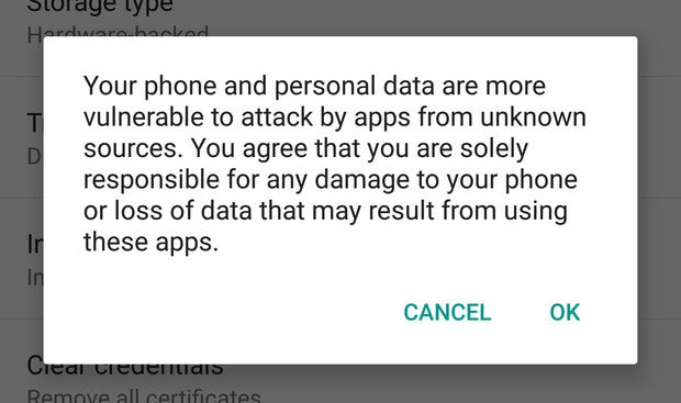 android dos donts apks
