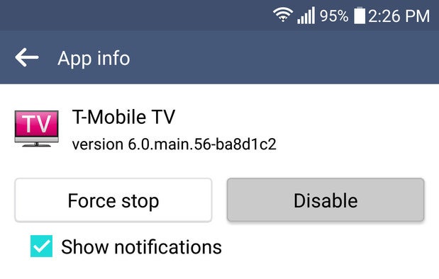 android dos donts disable