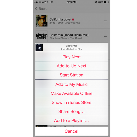 apple music ios add playlist