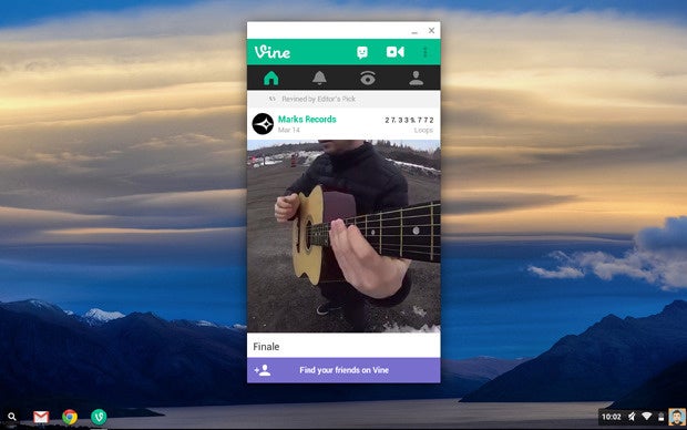 Chrome OS Android Apps: Vine