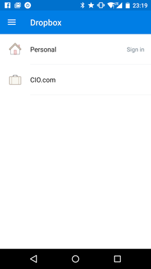 dropbox for business - appscreenshot