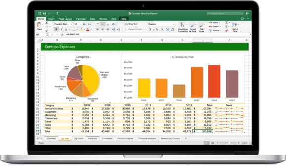 office 2016 for mac excel