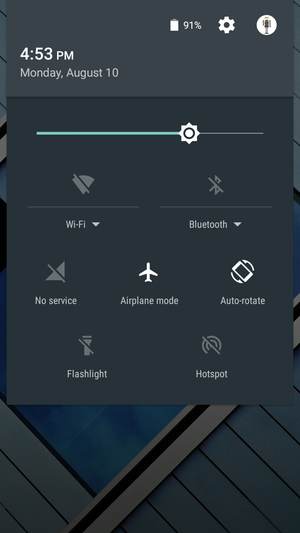 airplane mode android