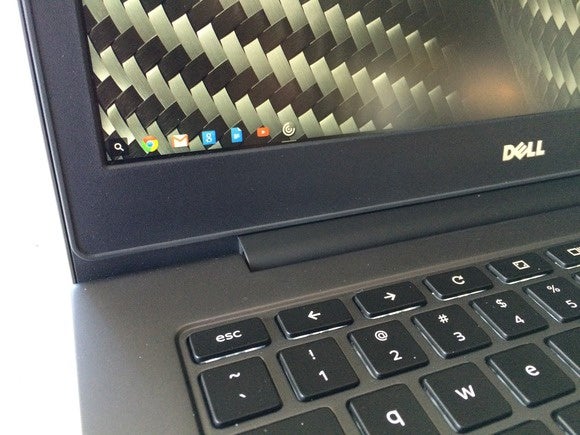 dell chromebook 13 screen keyboard detail