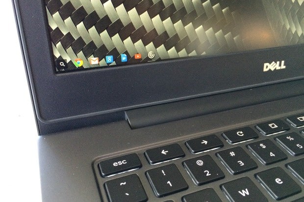 dell chromebook 13 screen keyboard detail