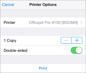 photo of How to print a single page of a document in iOS image