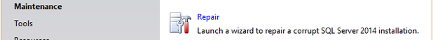 SSMS connection errors Repair