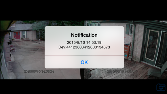uniden wdvr iphone notification