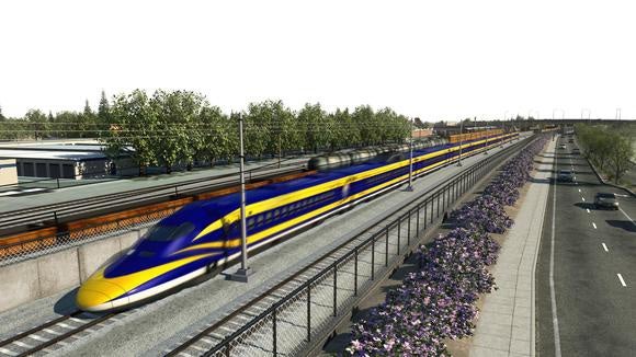 California High Speed Rail concept