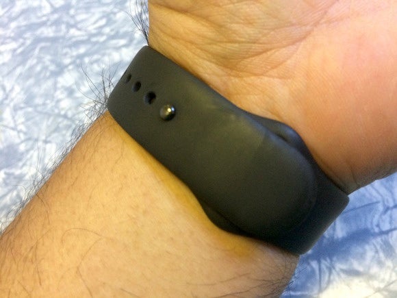 apple watch blk band wrist