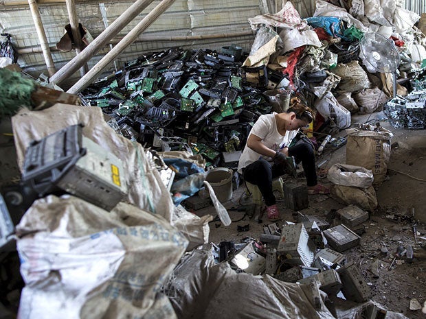e waste dump china 1