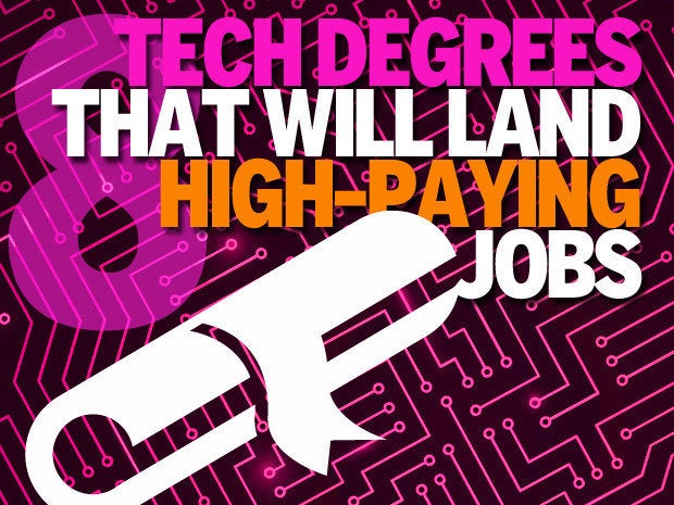 8 tech degrees that will pay you back