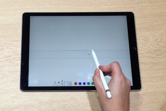 ipad pro apple pencil ruler