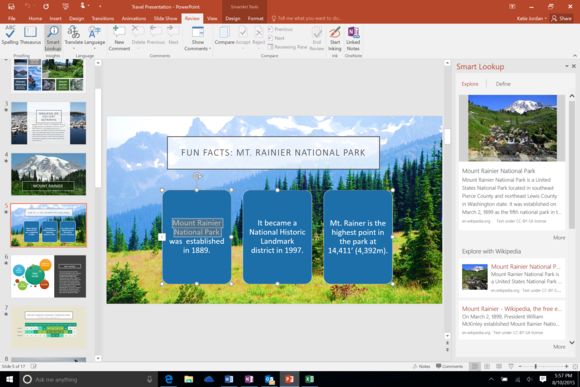office 2016 review powerpoint demo shot - www.office.com/setup