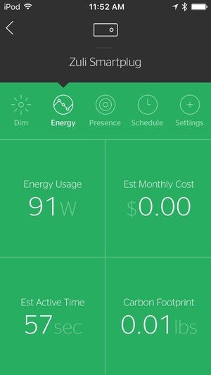 Zuli Smartplugs energy