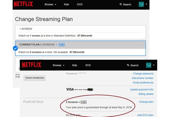 Netflix subscription