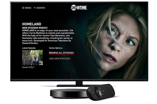 showtime android tv