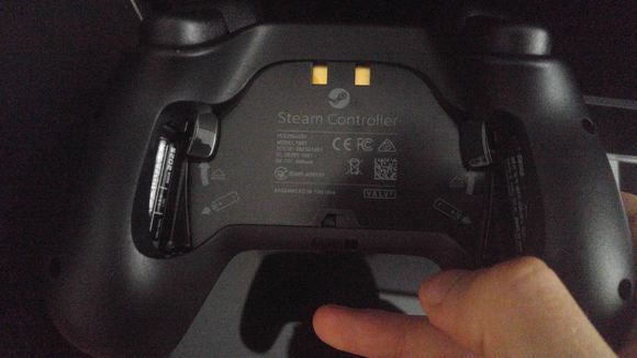 steam controller rear