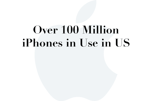 100 million iphones