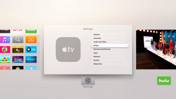 Conmutador de aplicaciones de Apple TV